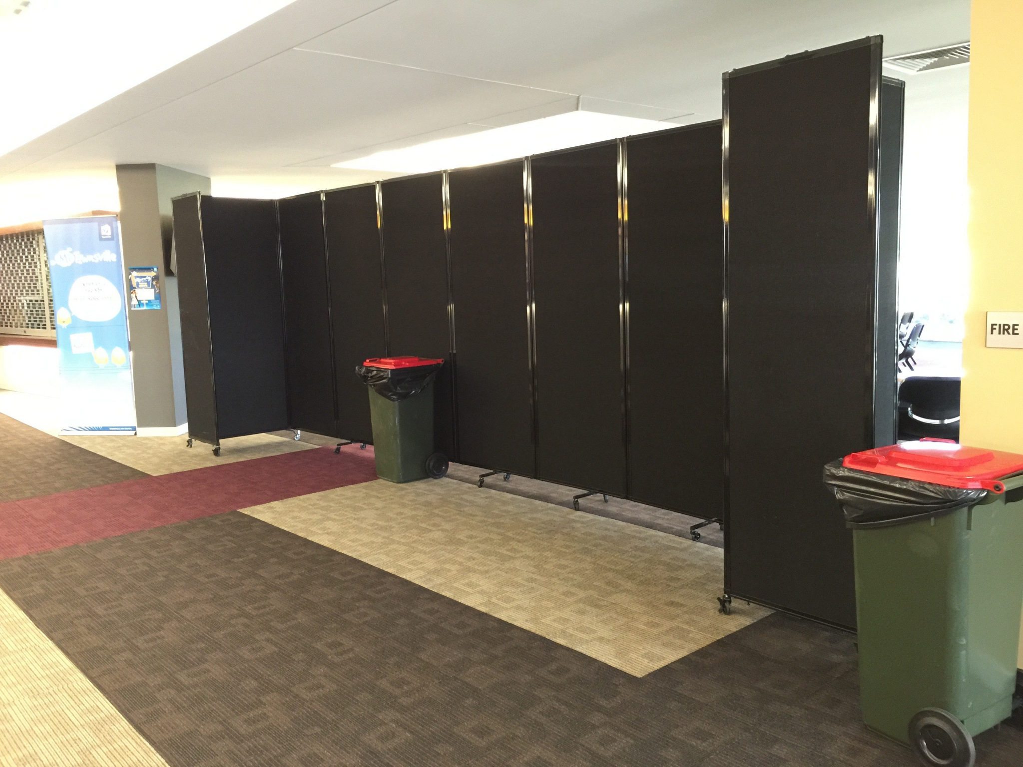 A FirstClass Sports Facility Using MultiPurpose Room Dividers